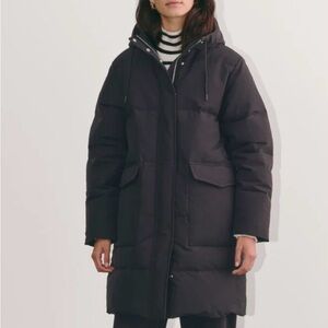Everlane Black Puffer Jacket
